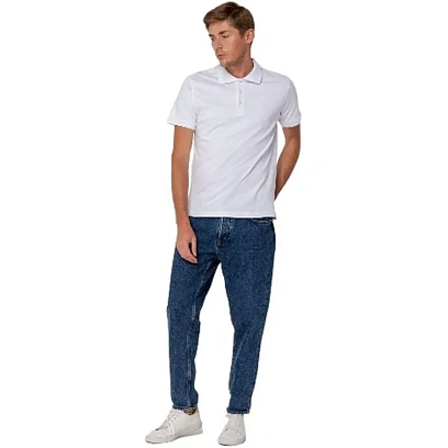 Рубашка поло Virma Stretch бел.L