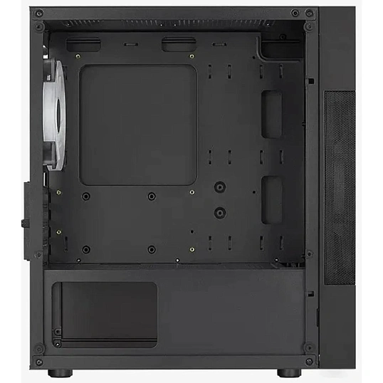 Корпус Aerocool Atomic Lite-G-BK-v2 чер.безБП mATX 6x120/2x140mm