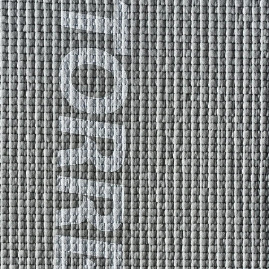 Коврик для йоги TORRES Relax 6, YL12236G, PVC 6 мм,серый