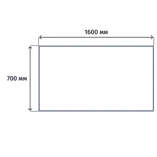 Стол письменный Easy Business 061.217 1600х700х747 Светлый дуб/серый