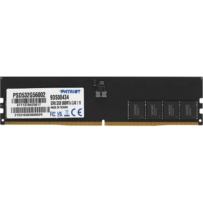 Модуль памяти Patriot DDR5 DIMM 32GB 5600Мгц(PSD532G56002)