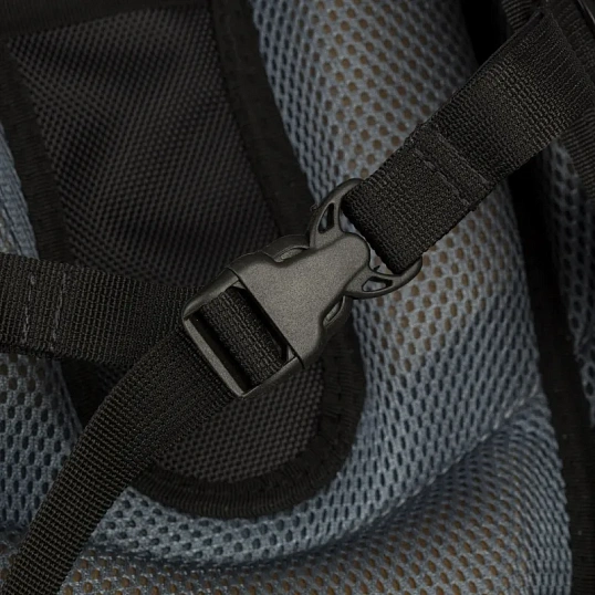 Ранец Комус Класс Basic Летучая мышка , черный, 2 отд, эргоном спинка