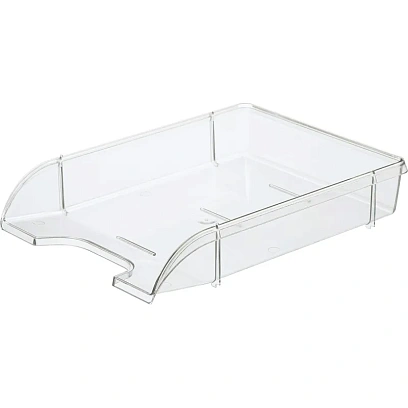 Лоток горизонтальный Attache Office горизонтальный прозрачный
