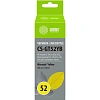 Чернила Cactus CS-GT52YB M0H56AE жел. для HP DJ GT 5810/5822 ST 500/515/530