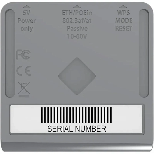 Маршрутизатор Wi-fi MikroTik mAP lite RBmAPL-2nD, N300,USB,PoE