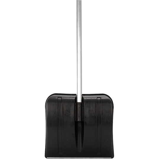 Лопата д/уборки снега с прямым алюминиевым черенком ковш 40х37см