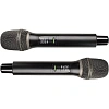 Радиосистема Axelvox DX800FK, 2-х канальная, 2 ручных мкф