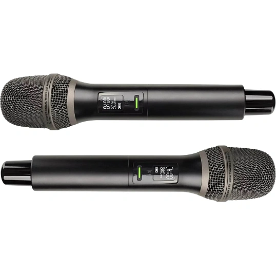 Радиосистема Axelvox DX800FK, 2-х канальная, 2 ручных мкф