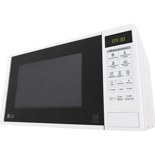 Микроволновая печь LG MS20R42D, 20 л.,Соло, сенсорное управление, белый