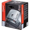 Дырокол ADVANCED  металл эргоном,30/35л,2 отв,с линейкой,серебристый 630310