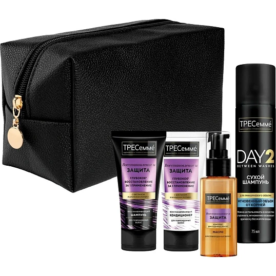 Подарочный набор Тресеммe женский для волос в косметичке