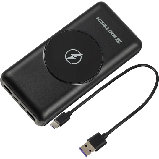 Внешний аккумулятор BigTech (BT-PB-20-BL-15) 20000 mAh черный