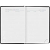Ежедневник датированный 2026, черный,А6, 100х150 мм,336 стр,Agenda