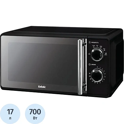 Микроволновая печь BBK 17MWS-794M/B-M черный
