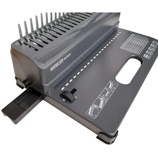 Брошюровщик Office Kit B2112N, А4, А5, 12/450 л., пл. пруж