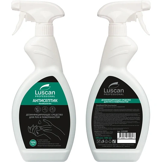 Профхим антисептик спирт,жидк д/рук-повер Luscan Prof/NovelGuard Dez, 0,5л