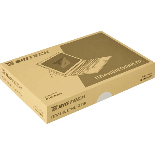 Планшет BigTech D2 10.95 8/128 ГБ LTE Wi-Fi с клавиатурой кофейно-серый