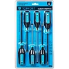 Набор отверток с алмазн.напылением, 6 шт TOPFORT (580106)