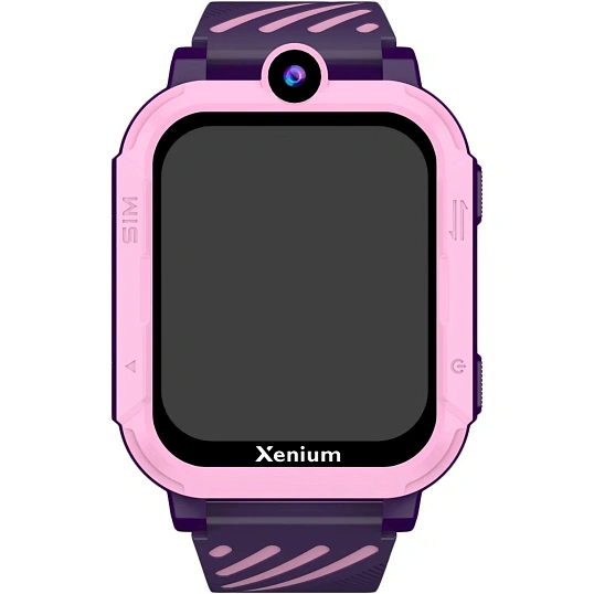 Смарт-часы Xenium W600 1.83 AMOLED розовый/фиолет