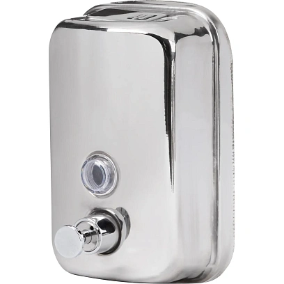 Дозатор для жидкого мыла 500мл нержавеющая сталь