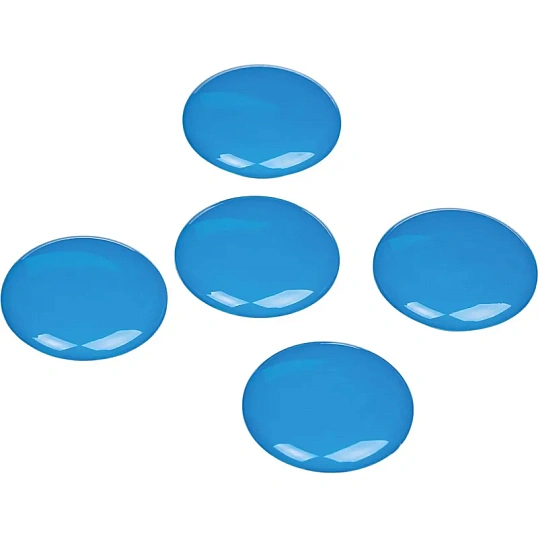 Магнитный держатель для досок Комус 30 мм, 5шт/уп. 3217 синий