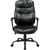 Кресло BN_Dp_EChair-559 TPU кожзам черный, металл черный