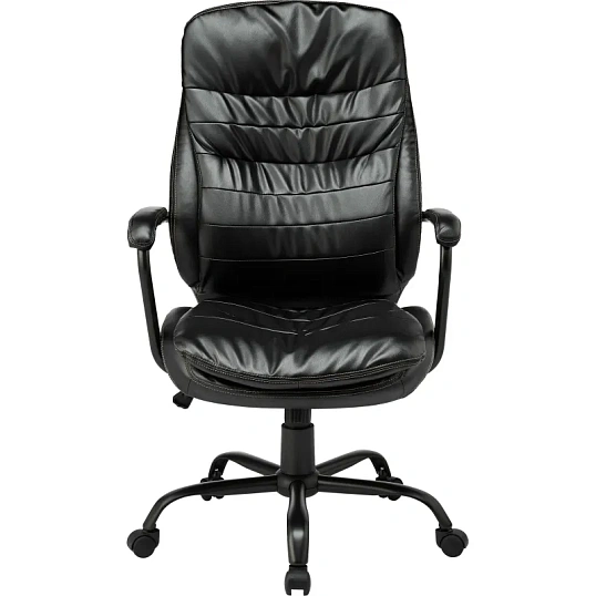 Кресло BN_Dp_EChair-559 TPU кожзам черный, металл черный