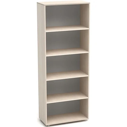 Стеллаж MON_Канц   открытый высокий ШК31.15 дуб.мол