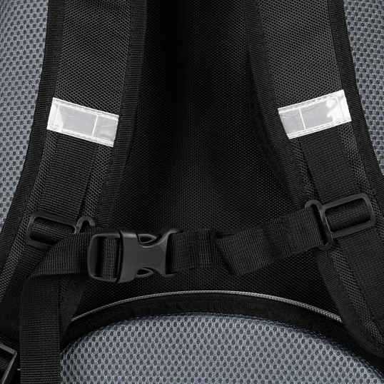 Ранец Комус Класс Stright Игра, черный, 2 отд, эргоном спинка