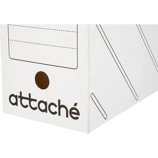 Лоток вертикальный Attache 150мм белый, 2 шт/уп