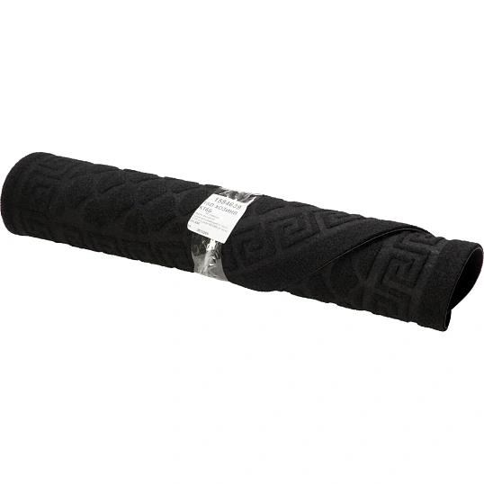 Коврик входной влаговпитывающий с тисн ХОЛЛ In'Loran 60х90см черн 130К-696