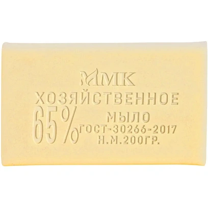 Мыло хозяйственное 65% без обертки 200 гр. МКХ0121