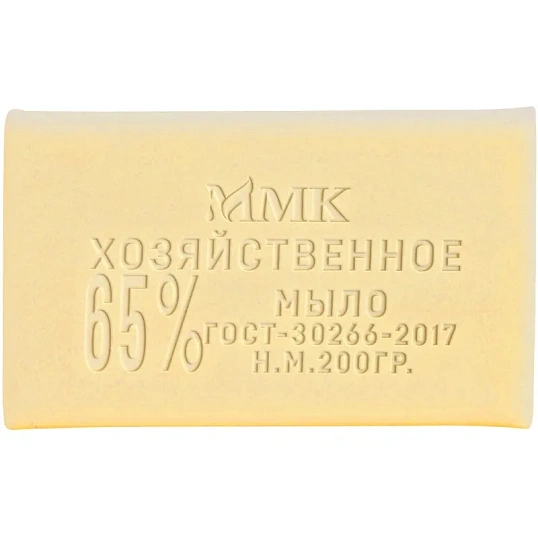 Мыло хозяйственное 65% без обертки 200 гр. МКХ0121