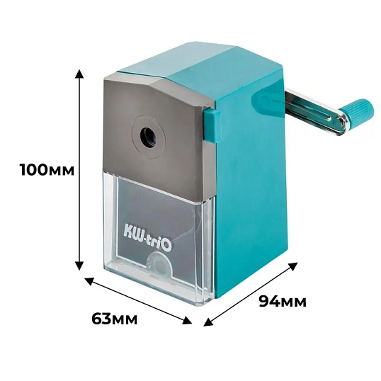 Точилка механическая KW-trio 305A цвет ассорти