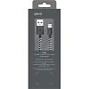 Кабель USB PERO DC-04 micro-USB, 2,5А, 2м, Silver-black