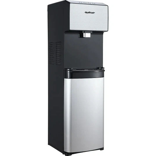 Кулер для воды HotFrost V450ASM, 650Вт, бак холод. 3.6л,горяч. 1л, (серебр)