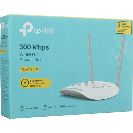 Точка доступа TP-LINK TL-WA801N N300