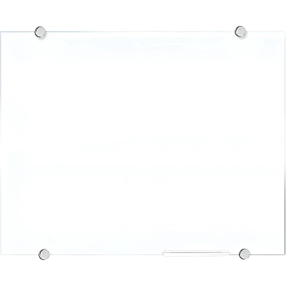 Доска стеклянная 100х150,Attache, прозрачная