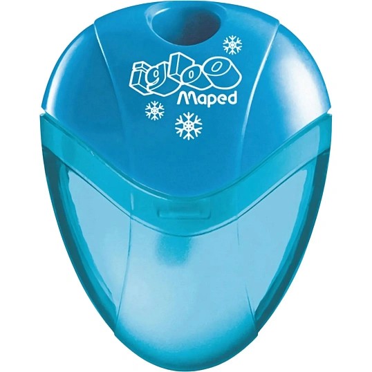 Точилка Maped I-GLOO с контейнером,1 отверстие,пластик,ассорти,534754