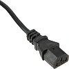 Кабель питания Euro-C13 (F), 10А, 0,75мм2, 1.8м, чер (OPC001)