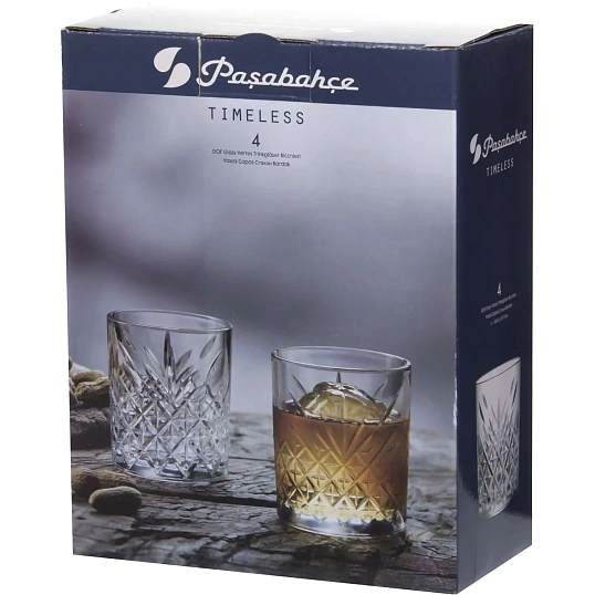 Набор стаканов Таймлесс 345 мл 4 шт