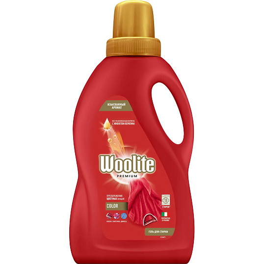 Гель для стирки белья и одежды Woolite Premium Color