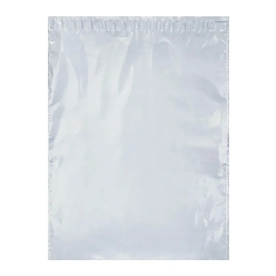Курьер-пакет, без печати, с карманом,300x400+40, 50 мкм(50шт/уп)
