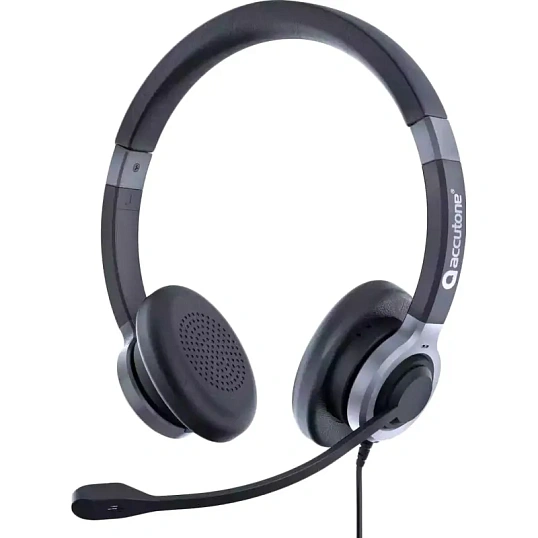 Гарнитура проводная Accutone UB610MK3 ProNC USB Comfort (ZE-UB610MK3-ENC)