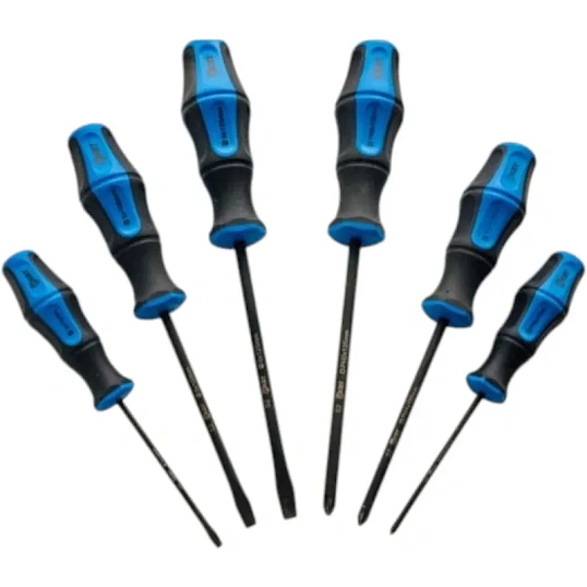 Набор отверток КВТ из легированной стали S2 для монтажных работ 78622