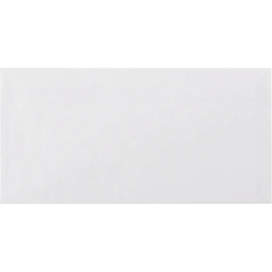 Конверт белый E65стрип 110х220 80г КОМУС 50 шт/уп