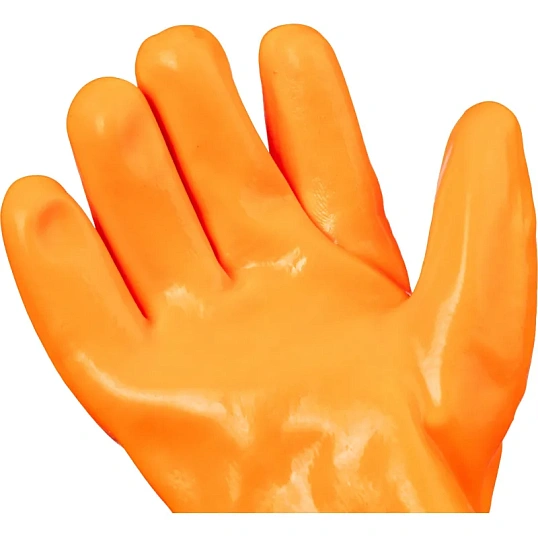 Перчатки защитные нефтеморозостойкие ПВХ утепленные р-р 11 манжет раструб