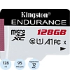 Карта памяти microSDXC Kingston High Endurance, 128 Гб, UHS-I Class10 U1 A1
