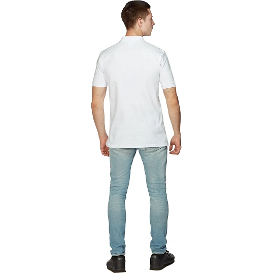Рубашка Поло (190г.) кор.рукав бел.(XL)