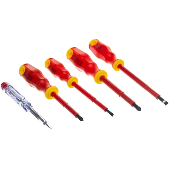 Набор отверток диэлектрических до 1000V 5 предметов BERGER BG1065